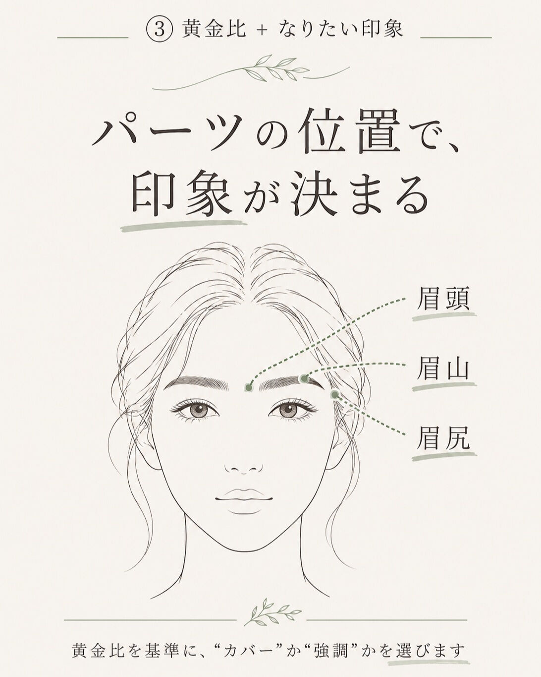 【保存版】似合う眉は“順番”で決まります